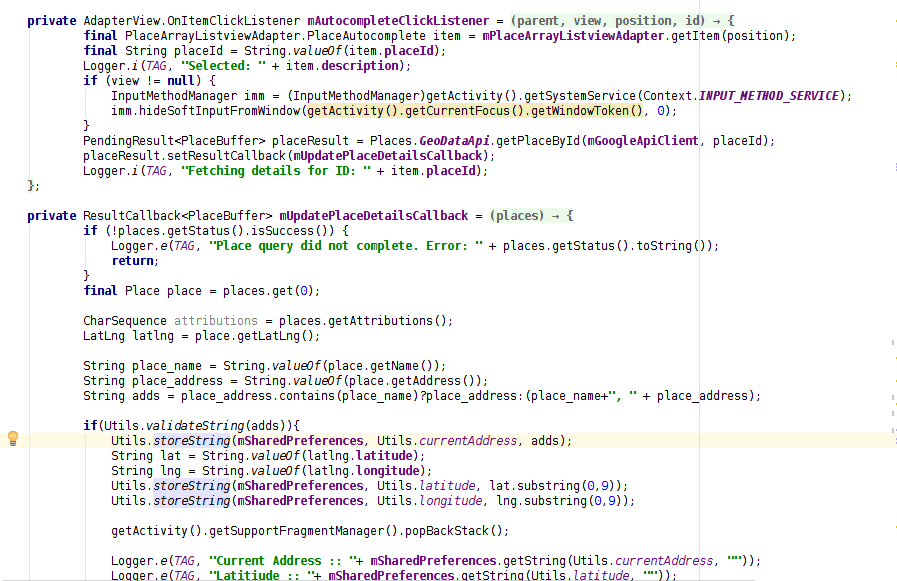 Android Geocode 3
