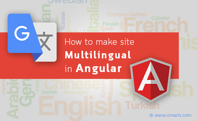 How to make MultiLingual web applications in Angular