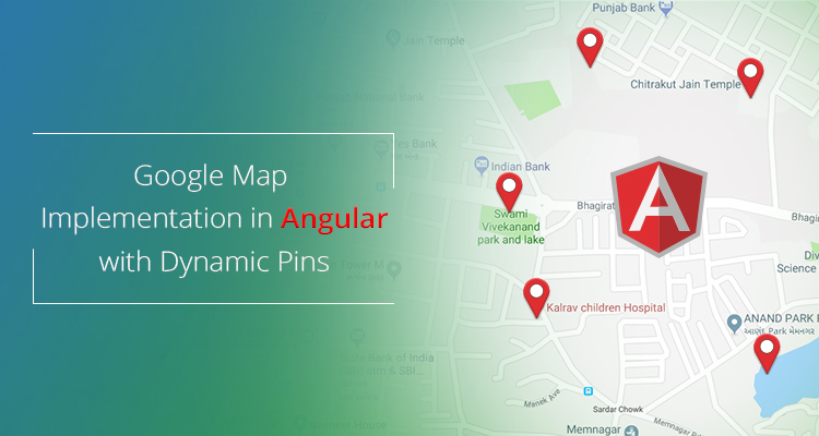 Google Map Implementation in Angular with Dynamic Pins