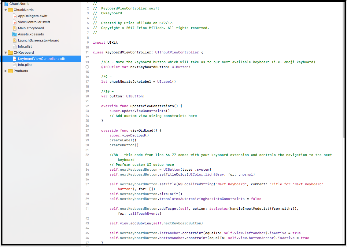 Custom keyboard Extensions in iOS