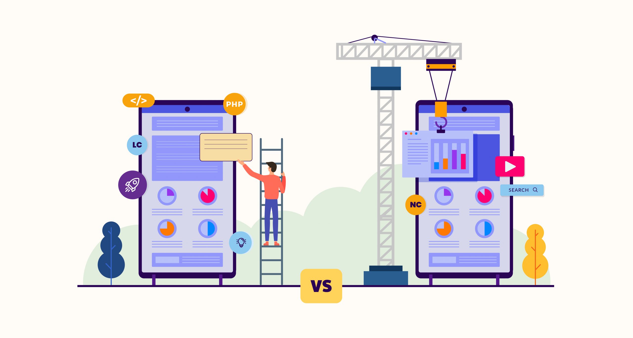 Low-Code vs No-Code Development: Key Differences And Pros And Cons Explained