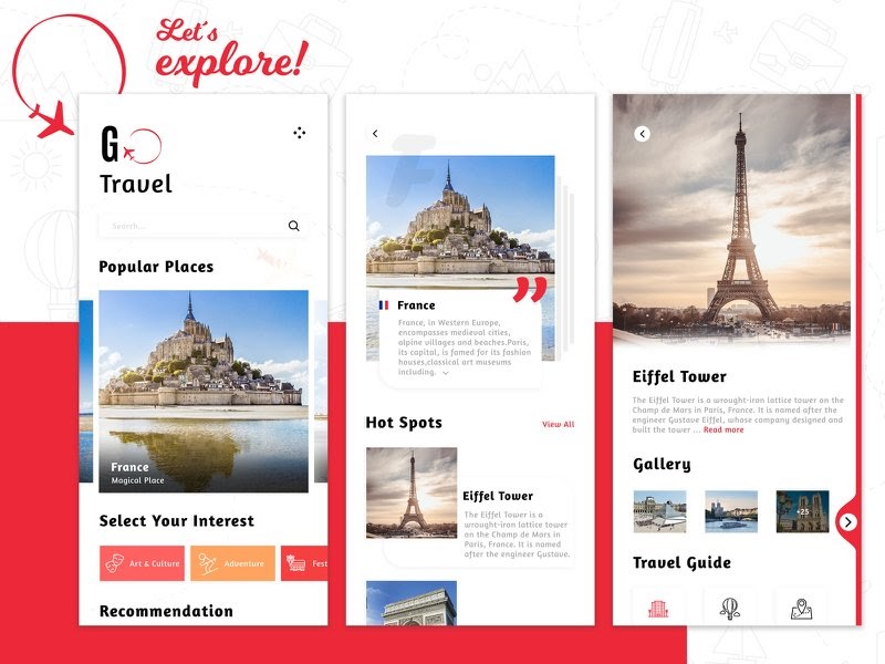 App as a Tour Guide 