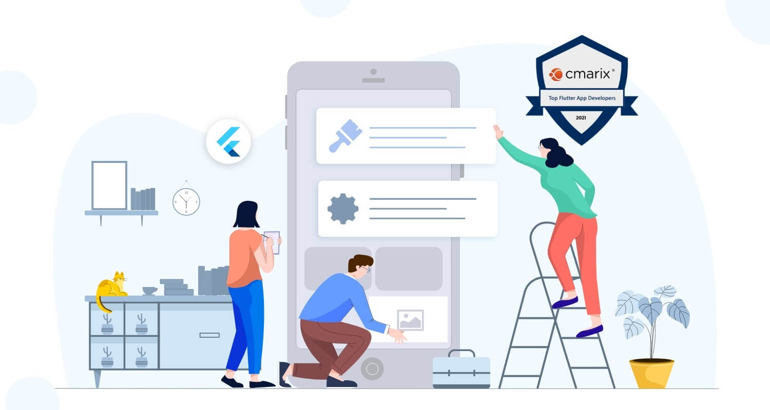 Top Developers Names CMARIX As Leading Flutter App Development Company