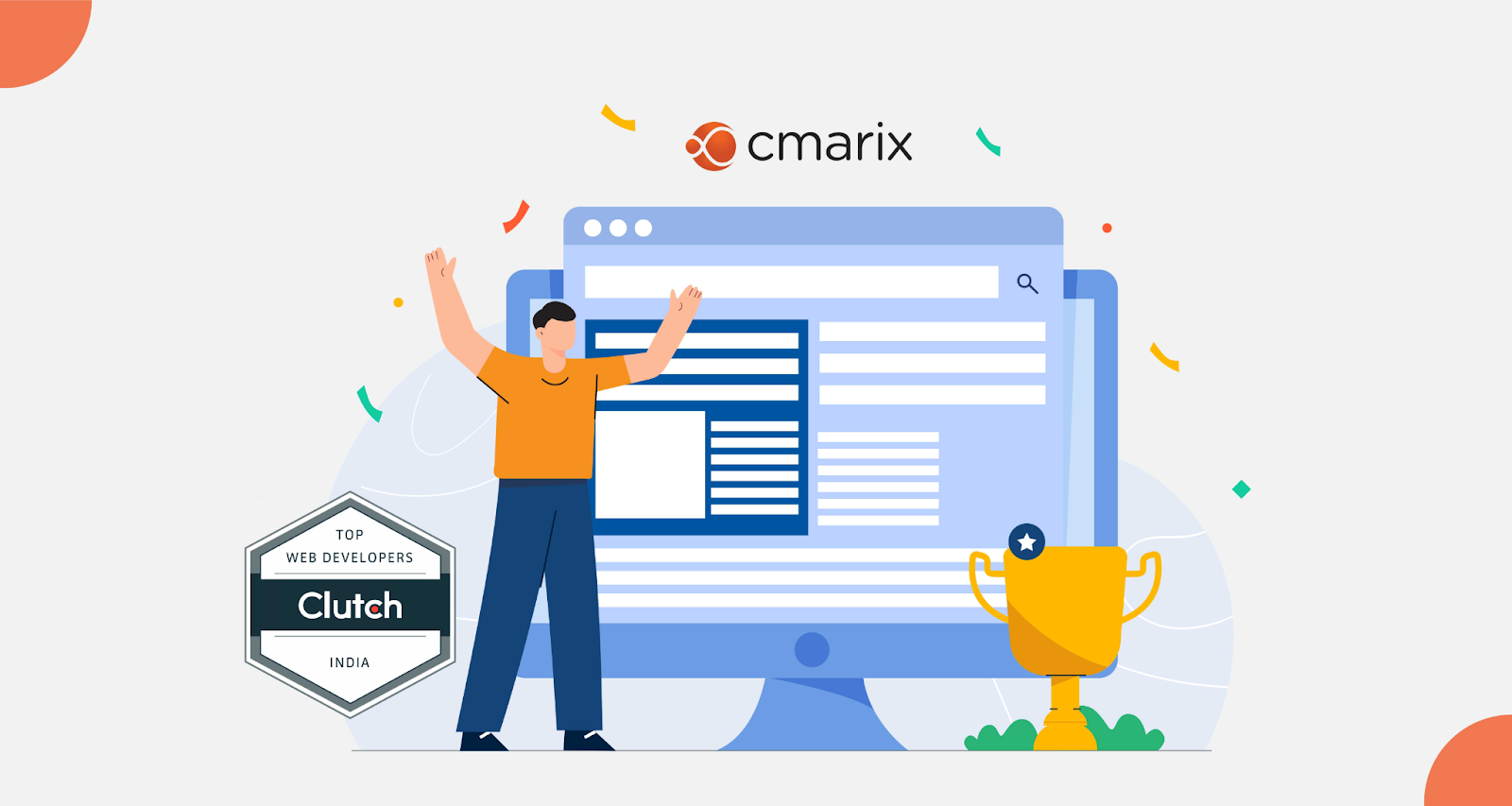 CMARIX Tops The List Of Web Development Companies In India Of 2022 On Clutch