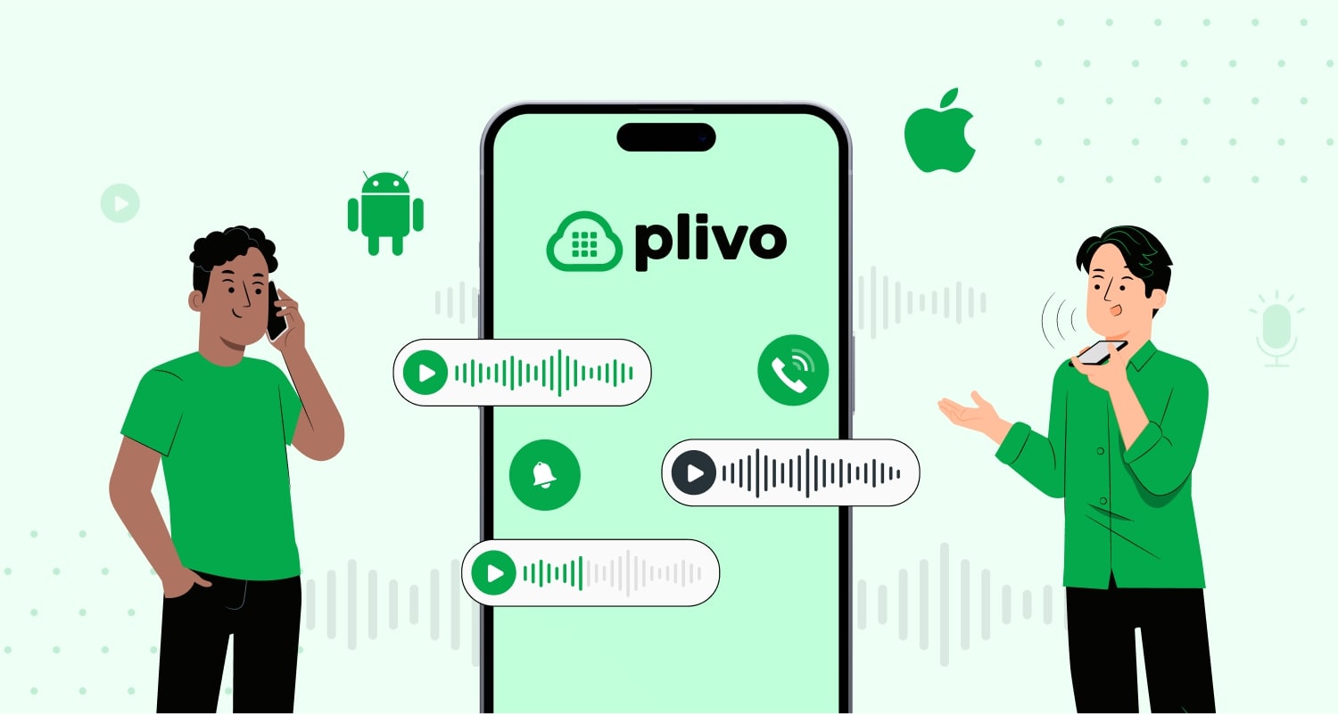 How to integrate voice calls into mobile apps using Plivo on Android and iOS