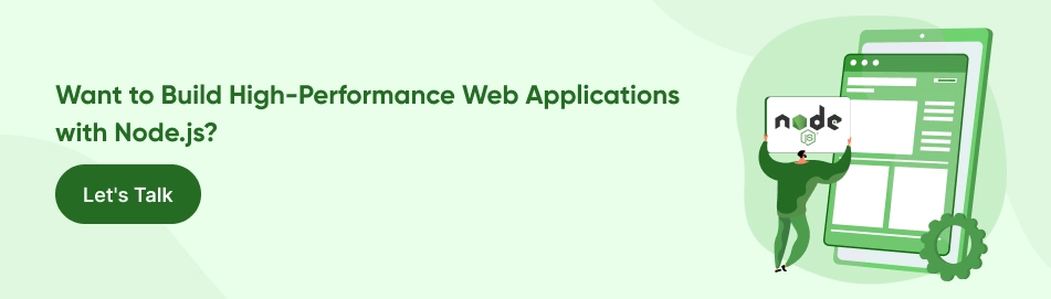 build high-performance web applications with Node.js