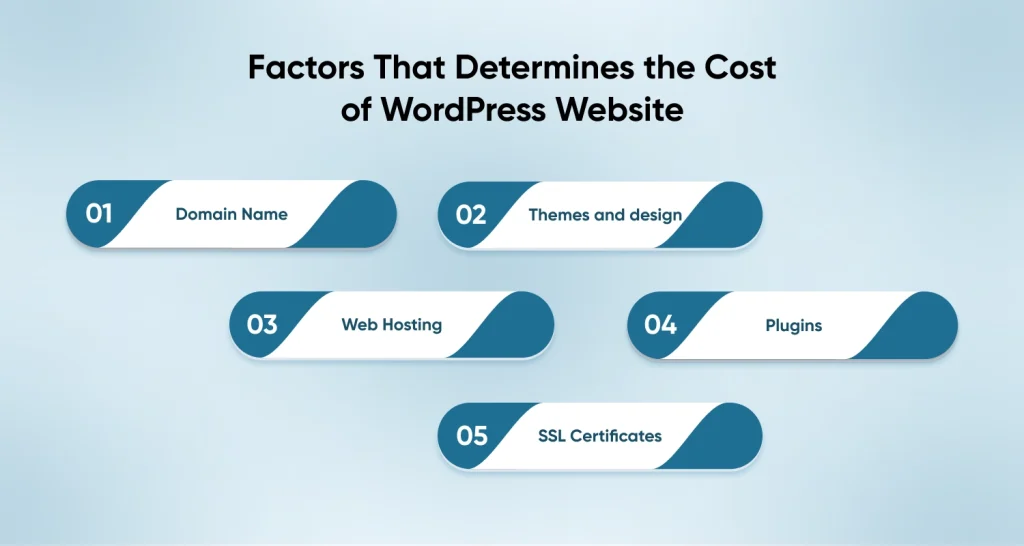 Factors That Determines the Cost of WordPress Website