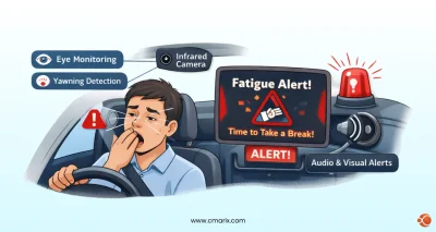 Driver Fatigue Detection System Using Computer Vision and AI: A Complete Guide