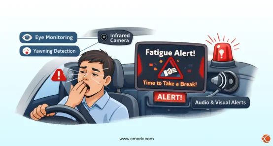 Driver Fatigue Detection System Using Computer Vision and AI: A Complete Guide