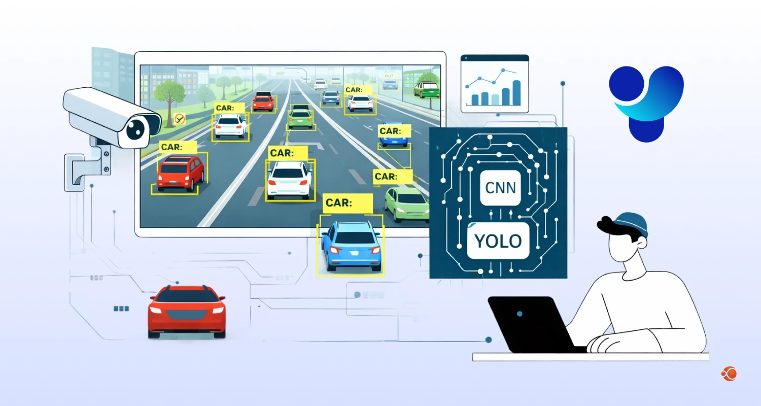 YOLO Vehicle Detection for Real-Time Traffic Monitoring: Complete Guide Using CNN and DeepSORT